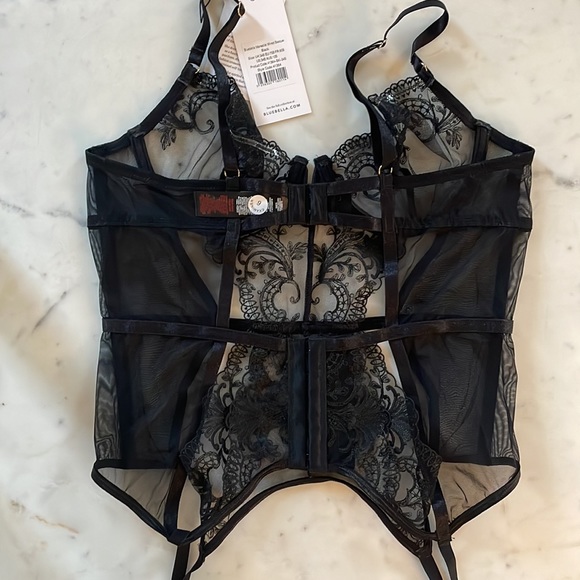 Marseille Basque Black Bra Top - Picture 4 of 4